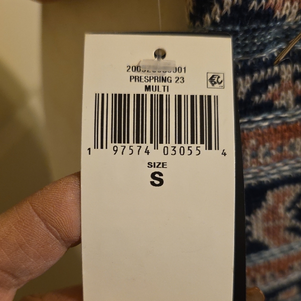 Ralph Lauren NEW Blue and Tan Patterned Pencil Skirt and FREE TOP - Picture 3 of 5